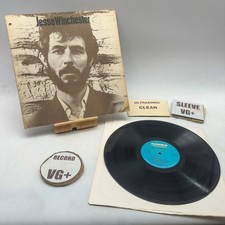 Jesse Winchester- Self Titled VG+/VG+ Ultrasonic Clean 1970 picture