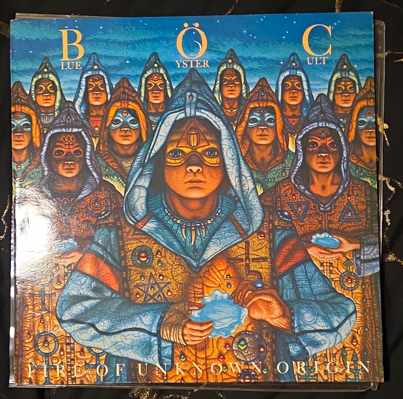 Blue Öyster Cult Fire of Unknown Origin LP 12\