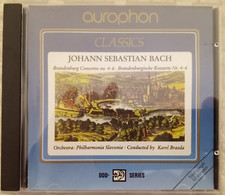 Bach- Brandenburg Concerti 4-6 on Aurophon- Brazda, Slavonia Phil. Classical cd picture