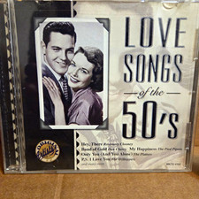 Love Songs of the 50's Various Artists CD MKT2 4155 1999 Original Artists picture