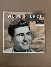 Webb Pierce Self Titled Vinyl LP Decca DL 8129 Mono picture