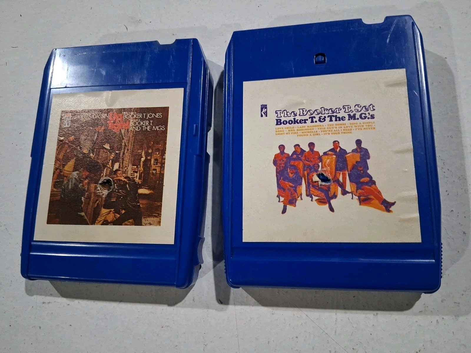 Booker T & The M.G’s Uptight & Booker T Set. 8 Track Lot Of 2, St8-2006 & 2009