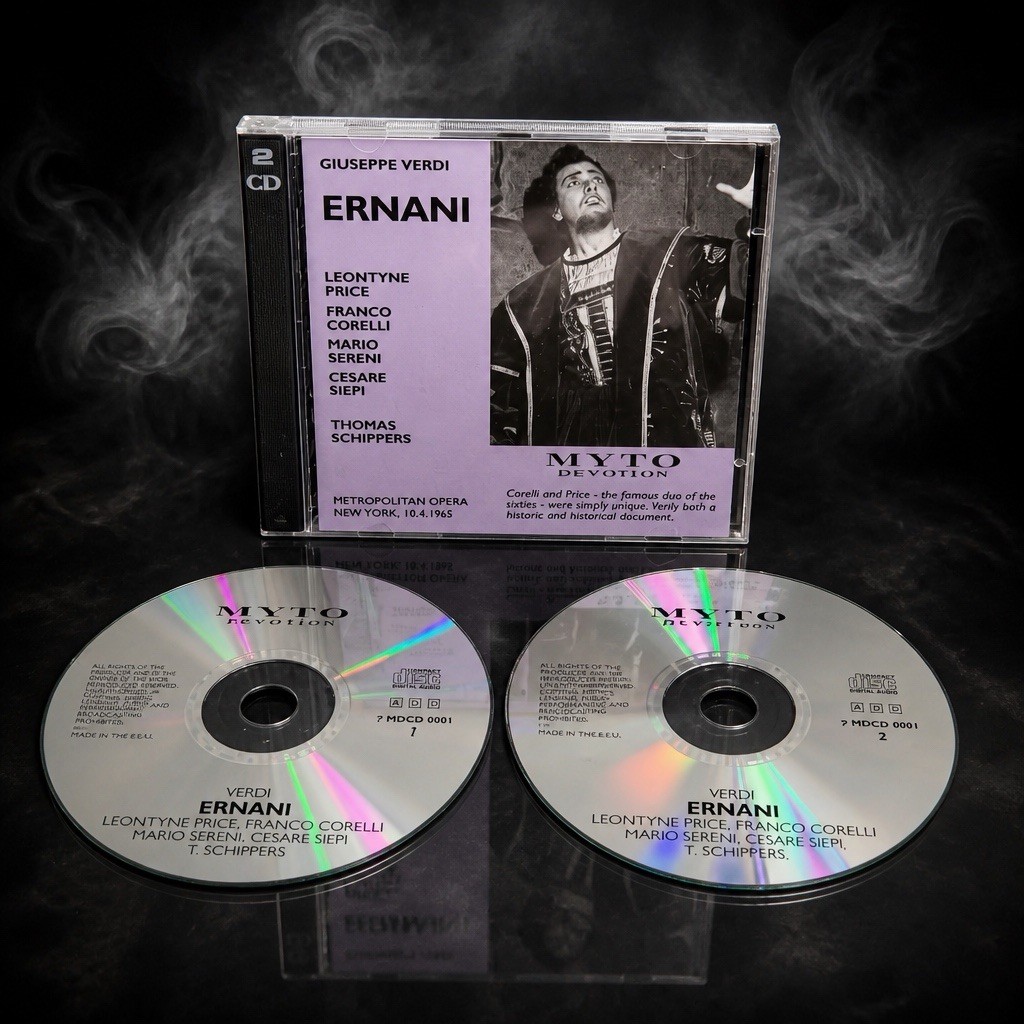 Verdi Ernani 2CD 2007 Myto Metropolitan Opera Live 1965 Corelli Price