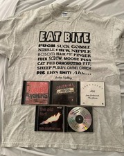 John Valby “Dr. Dirty” CD Lot - 5 Albums w/ collectors shirt picture