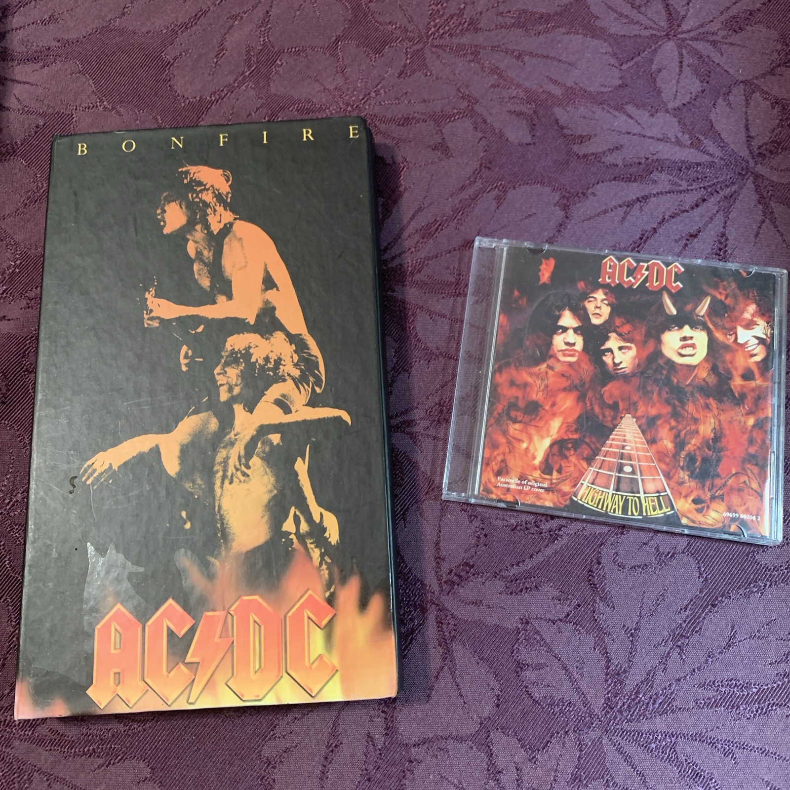 AC/DC Bonfire 5 CD Box Set. Plus Highway To Hell. Free S/H.