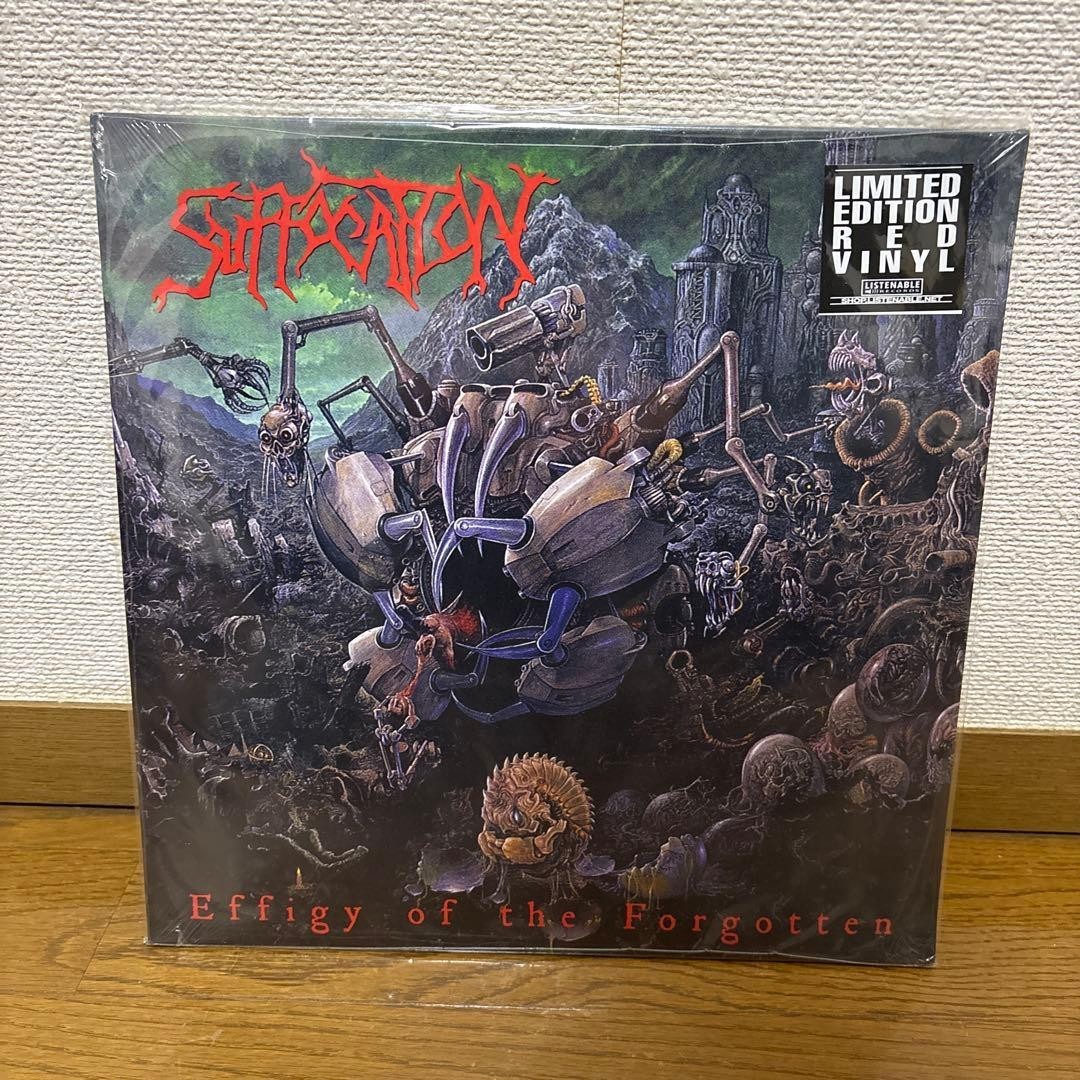 Suffocation Effigy of the Forgotten Vinyl records Limited Edition RED Vinyl  New