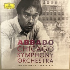 Deutsche Grammophon Claudio Abbado & Chicago Symphony Orchestra 2017 8CD Box picture