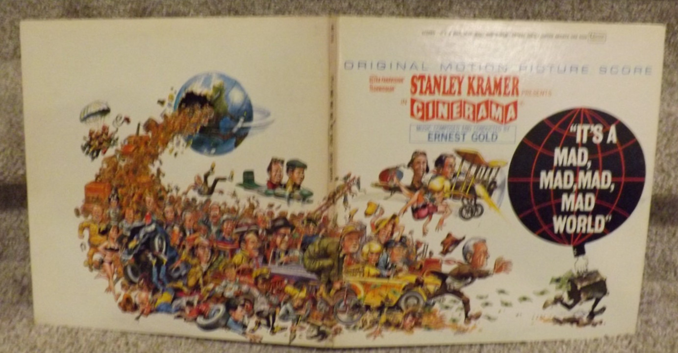 IT\'S A MAD, MAD, MAD, MAD WORLD Soundtrack LP - Excellent Condition All Around