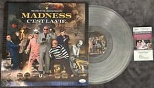 Madness SIGNED LP JSA COA Theatre Of The Absurd C’EST LA VIE Vinyl Autograph picture