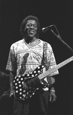 Singer guitarist Buddy Guy is shown at a live concert appearance o- Old Photo picture