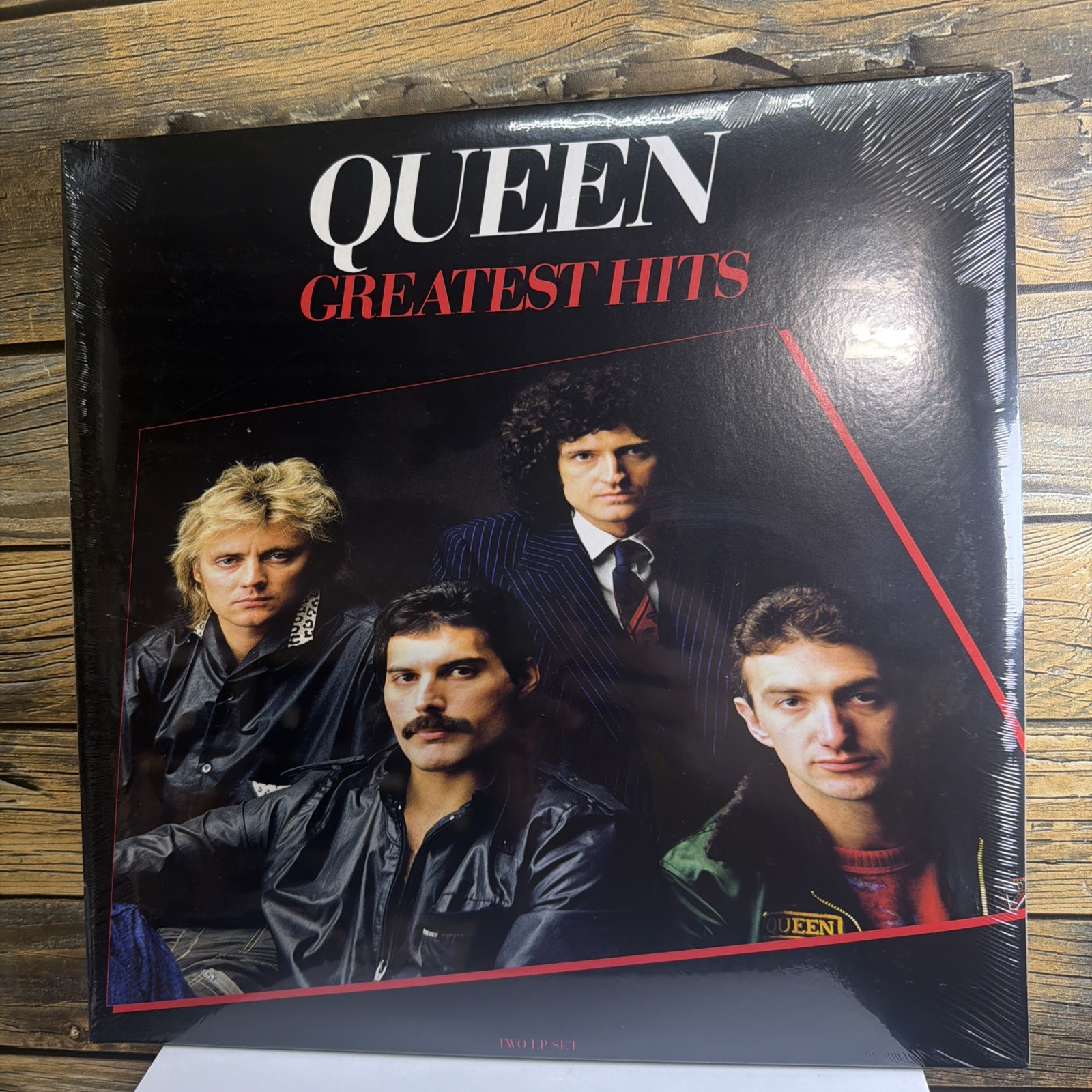 Queen Greatest Hits Hollywood Records 2-LP Limited Edition Ruby Blend Vinyl