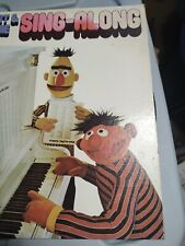 CTW 2268 Sesame Street Bert & Ernie Sing-Along Vinyl LP Record Pre Owned  picture