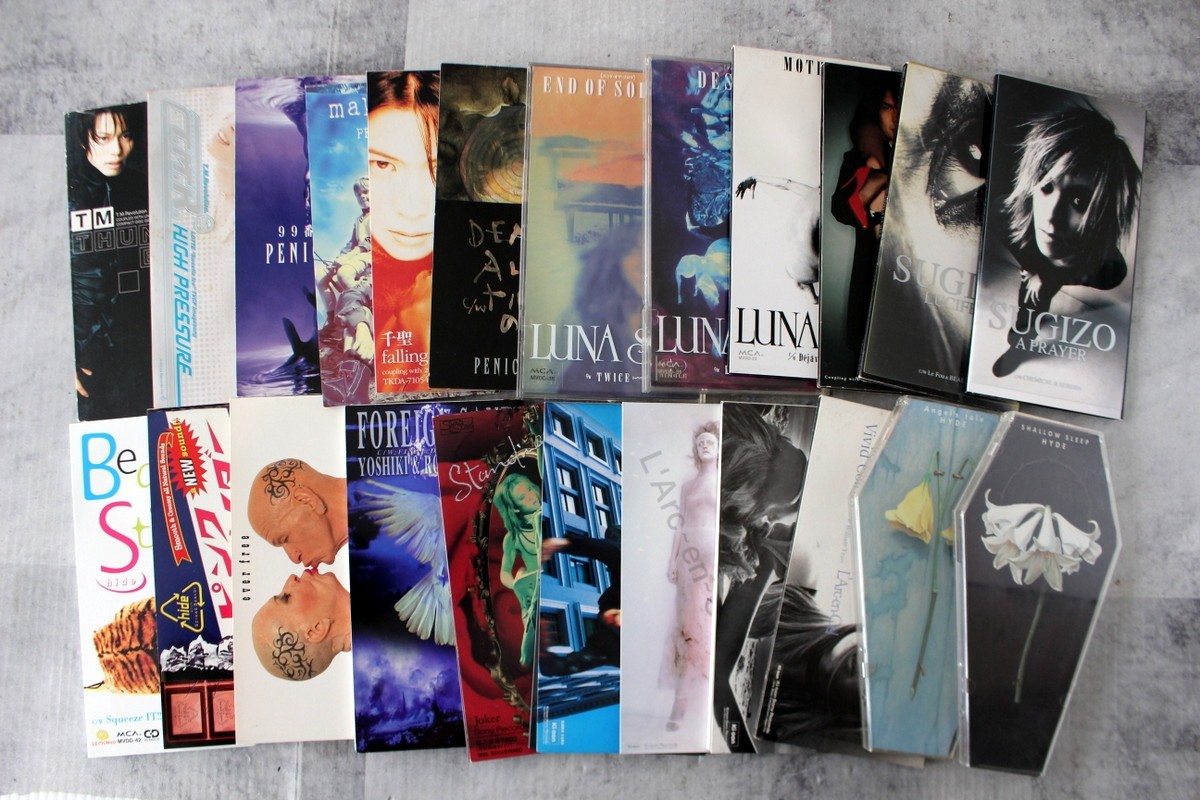SET x23 Visual-Kei Japan 8cm Single CD X hide HYDE L'Arc-en-Ciel Penicillin LUNA