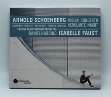ARNOLD SCHOENBERG Violin Concerto Verklärte Nacht Isabelle Faust Classical CD picture