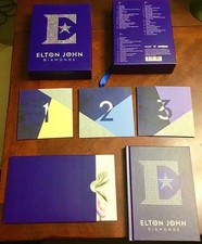 Elton John - Diamonds - Limited Edition Box Set 3 CDs w/ Book + Cards Ships Free picture