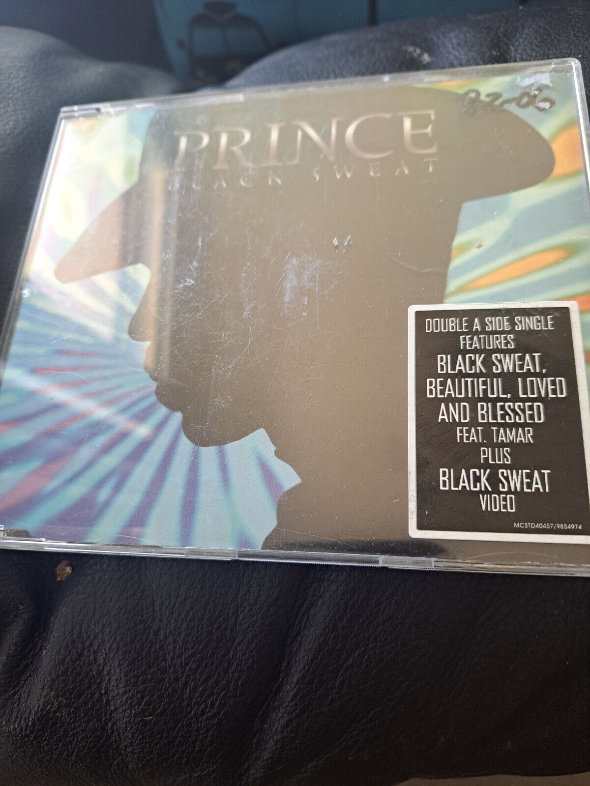 PRINCE - Black Sweat - EU/UK 3 Track enhanced CD + Hype Sticker