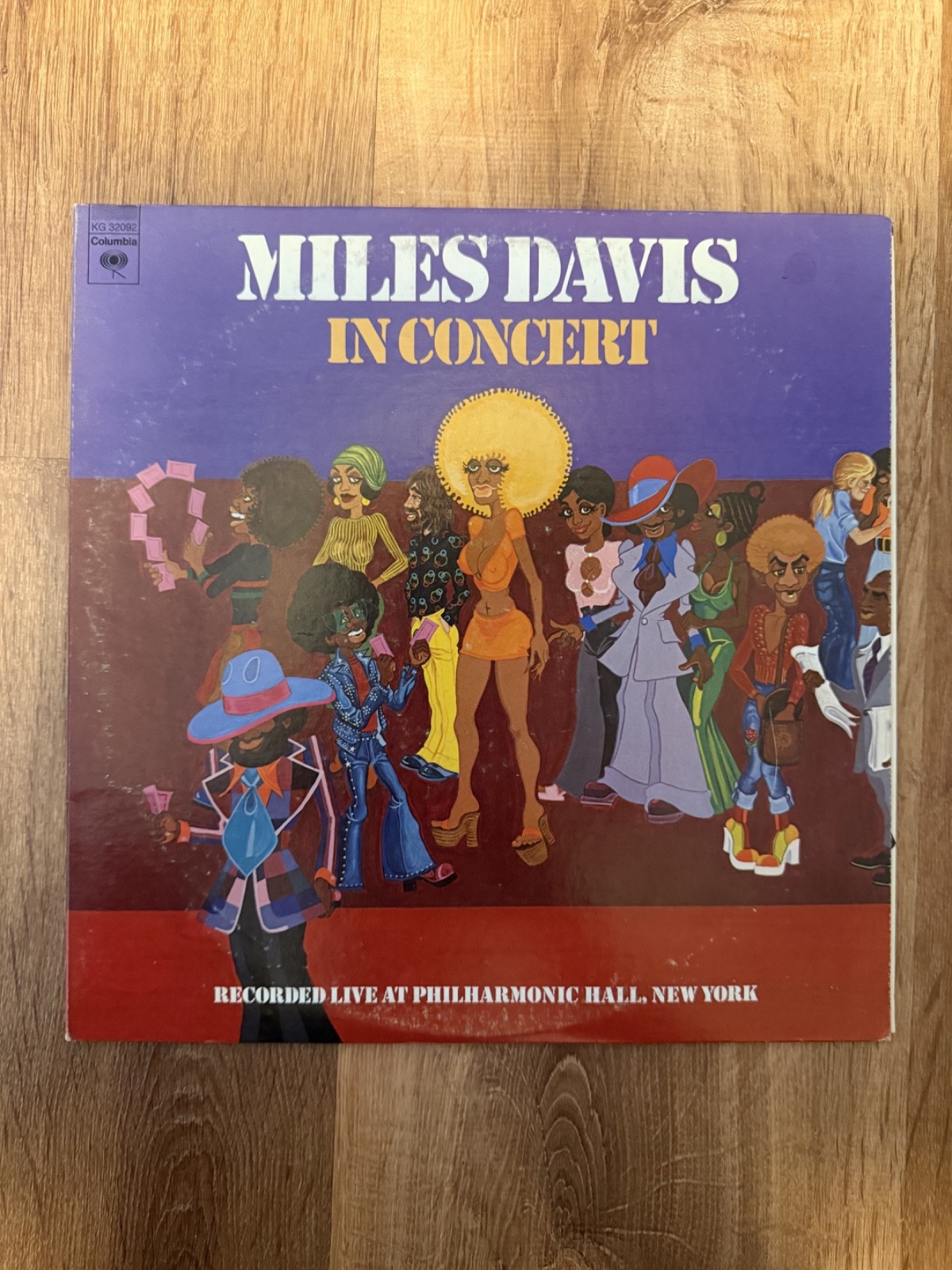 Miles Davis In Concert 1973 Original Vinyl LP Gatefold 2LP Live Columbia KG 3209