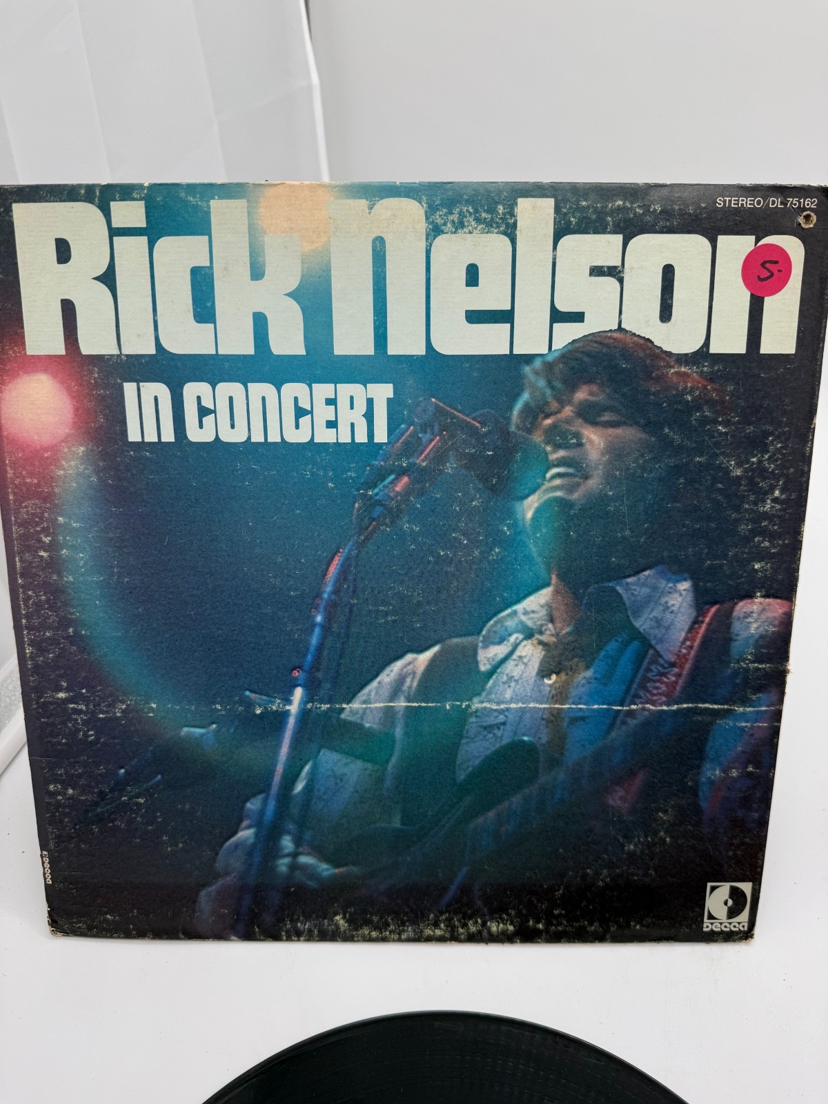 vtg Rick Nelson – Rick Nelson In Concert 1970 Decca Country Rock Vinyl LP 