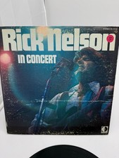 vtg Rick Nelson – Rick Nelson In Concert 1970 Decca Country Rock Vinyl LP  picture