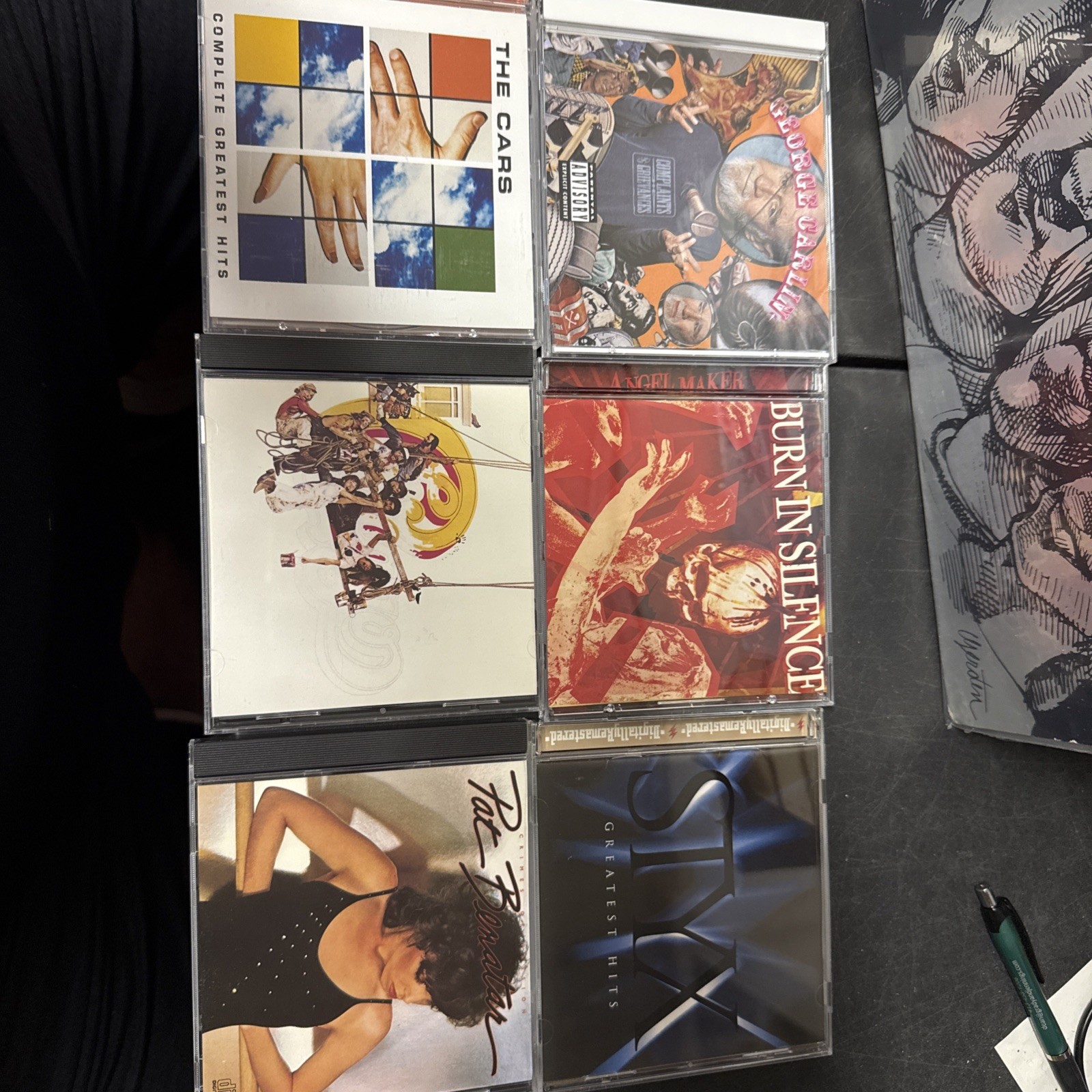 Mixed Lot Of 6 Music Cds