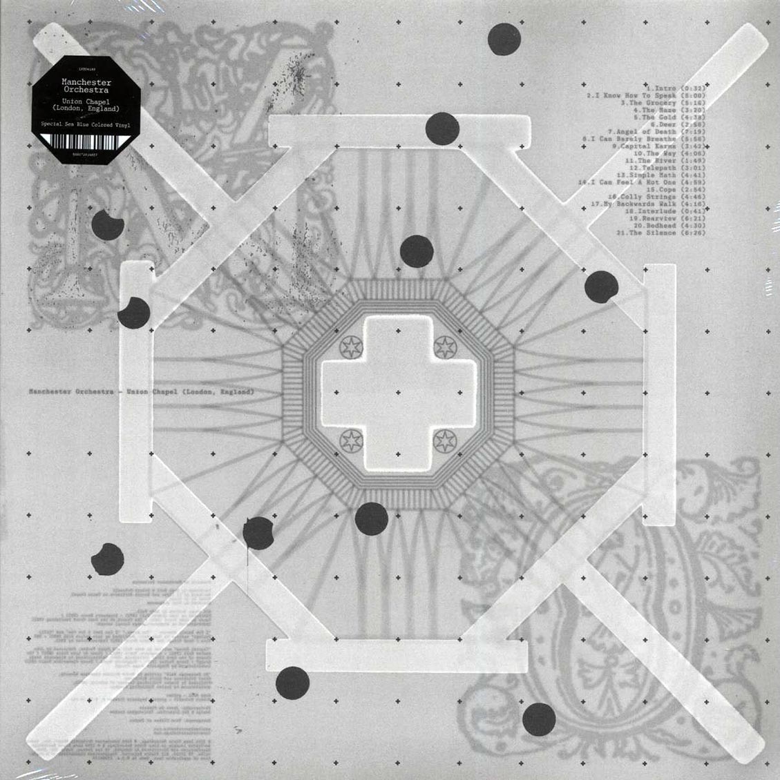 Manchester Orchestra - Union Chapel: London, England (2LP) (blue) [New Vinyl LP]