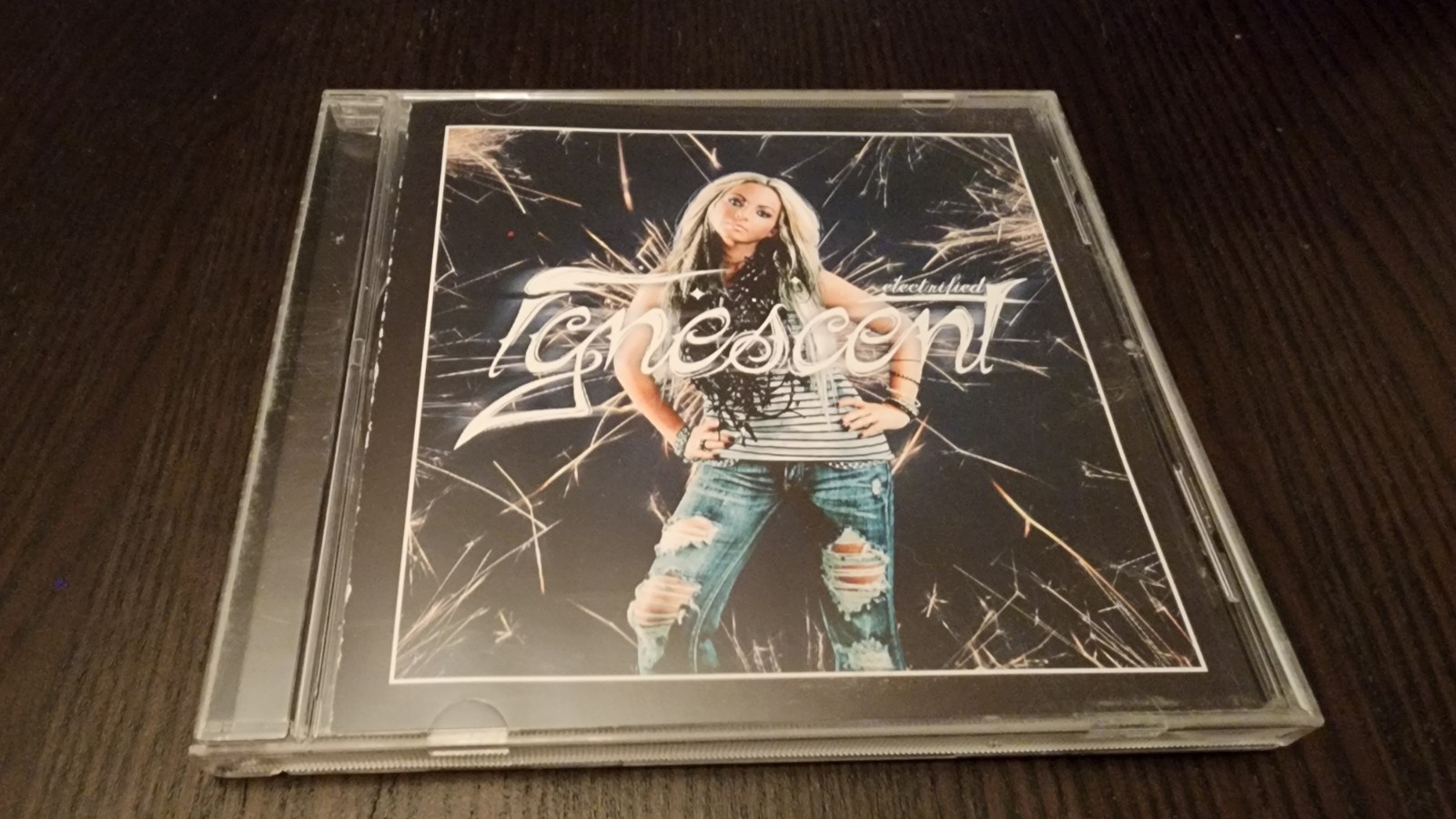 Ignescent Electrified CD 2012 Rare 3-Track EP Female Fronted Rock Indie