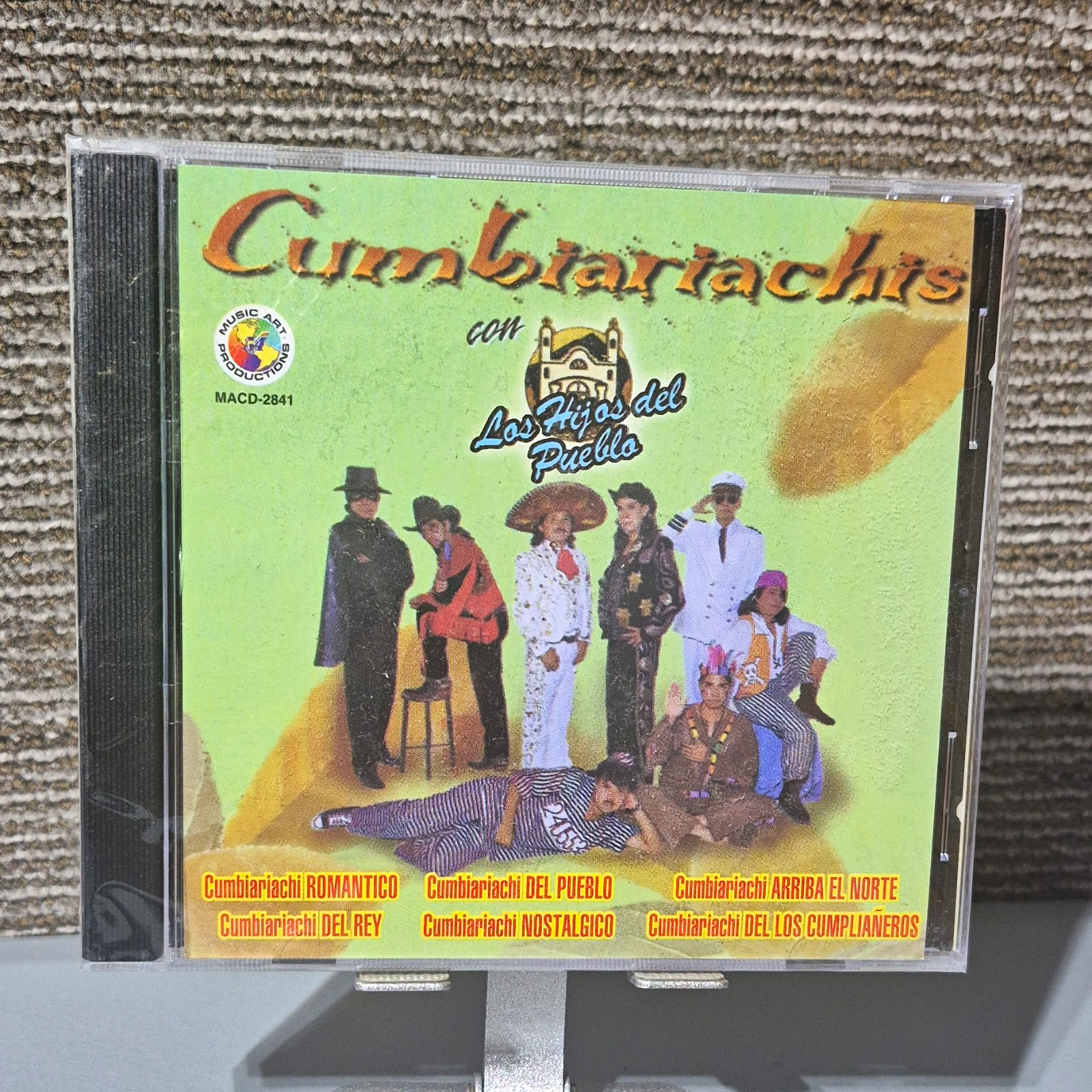 Los Hijos del Pueblo Cumbiariachis CD Latin Cumbia Album 1999 MACD-2841