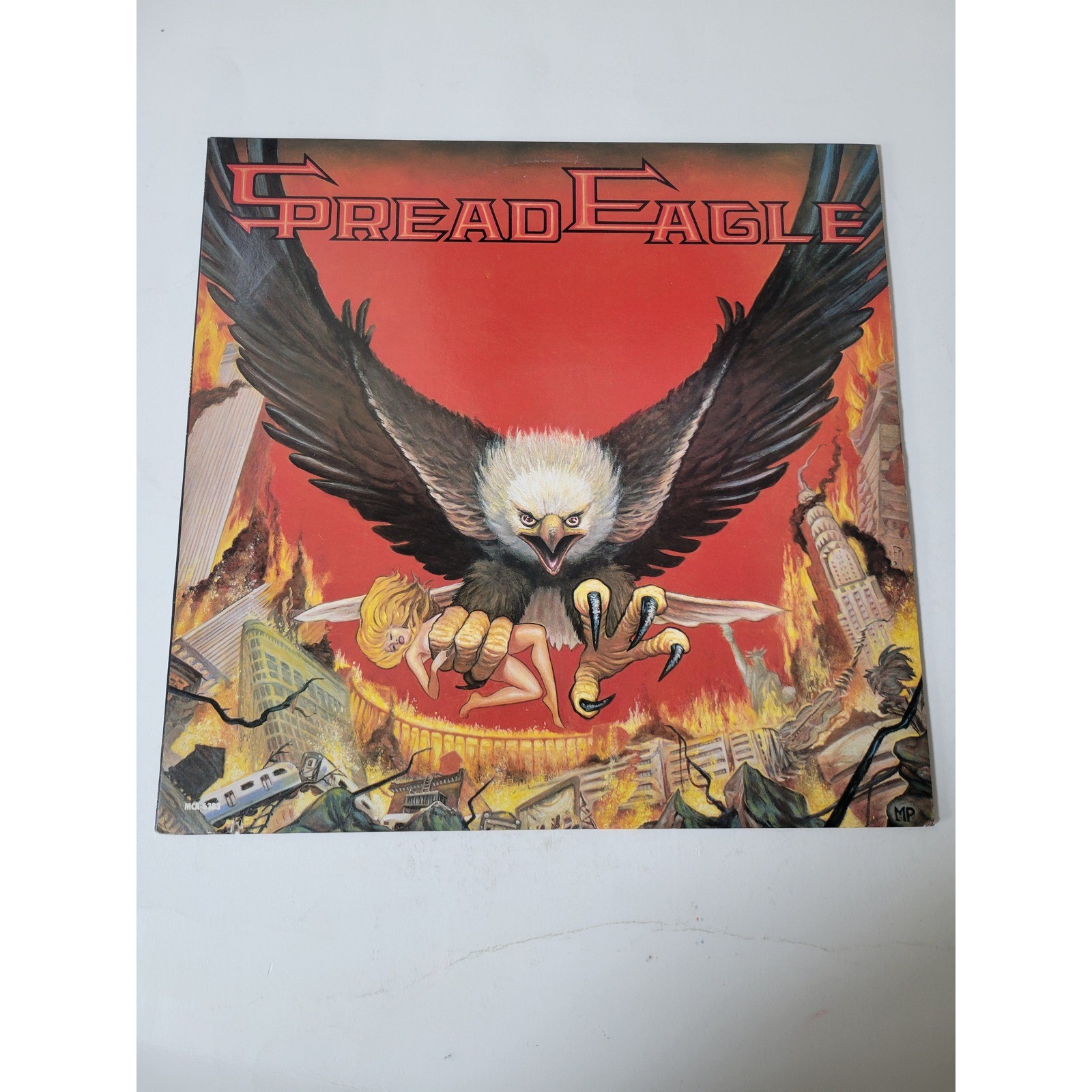 Spread Eagle Self Titled Lp Vinyl OG 1990 1st Press VG++ Wax Hair Metal