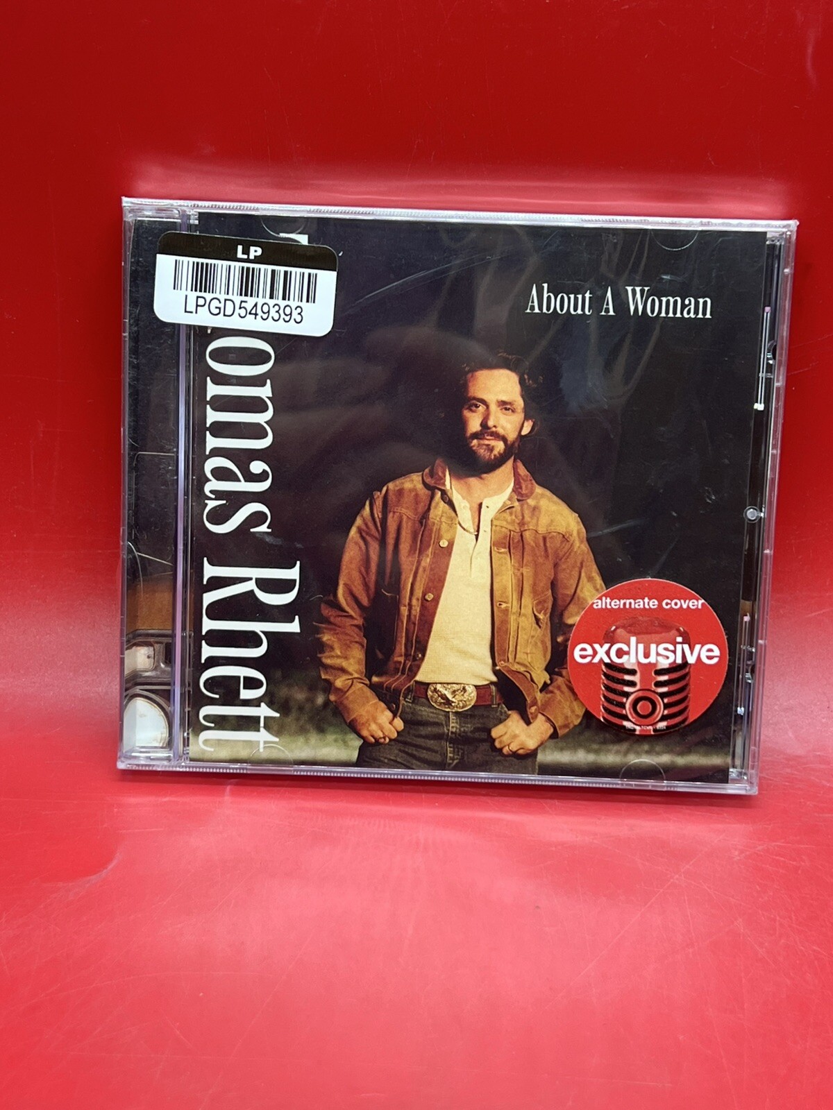 THOMAS RHETT - ABOUT A WOMAN CD TARGET EXCLUSIVE ALTERNATE COVER - BRAND NEW 