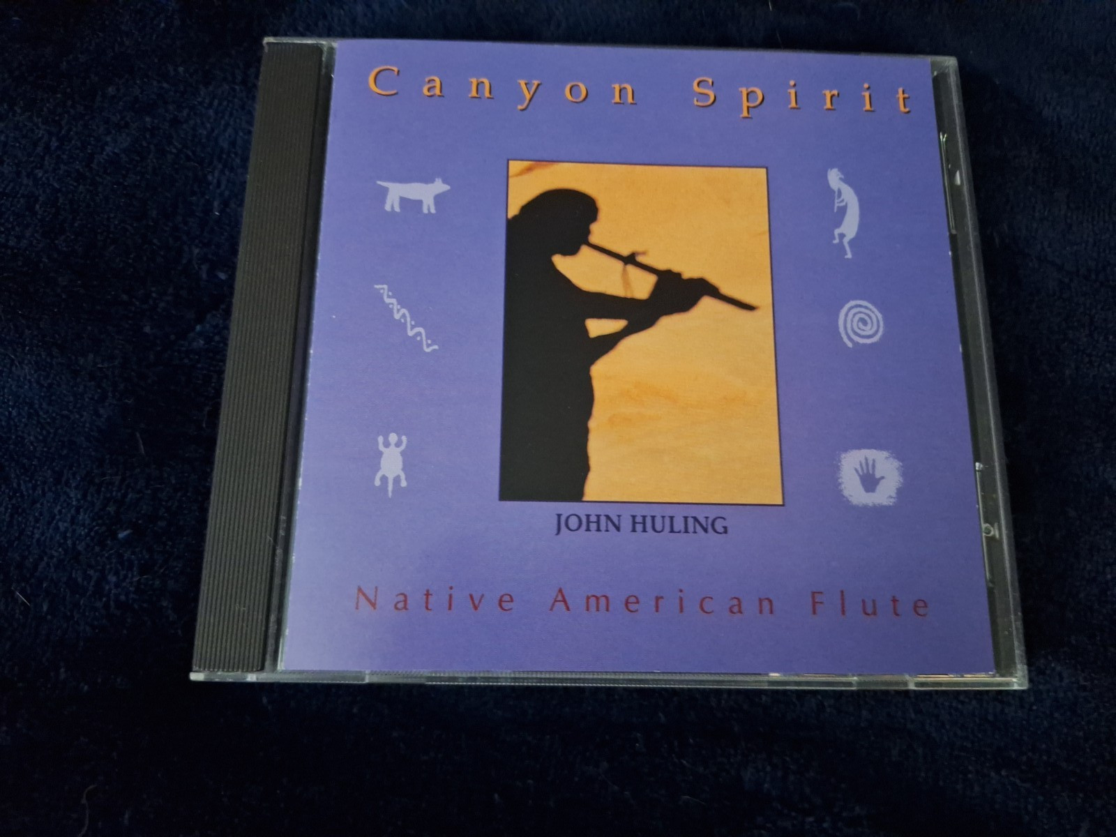 CANYON SPIRIT JOHN HULING CD*1993*NATIVE AMERICAN FLUTE *NEAR MINT*FREE SHIPPING