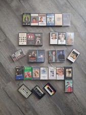 Vintage 29 Piece Audio Cassettes - Elvis, Conway Twittie, Willie Nelson, George  picture