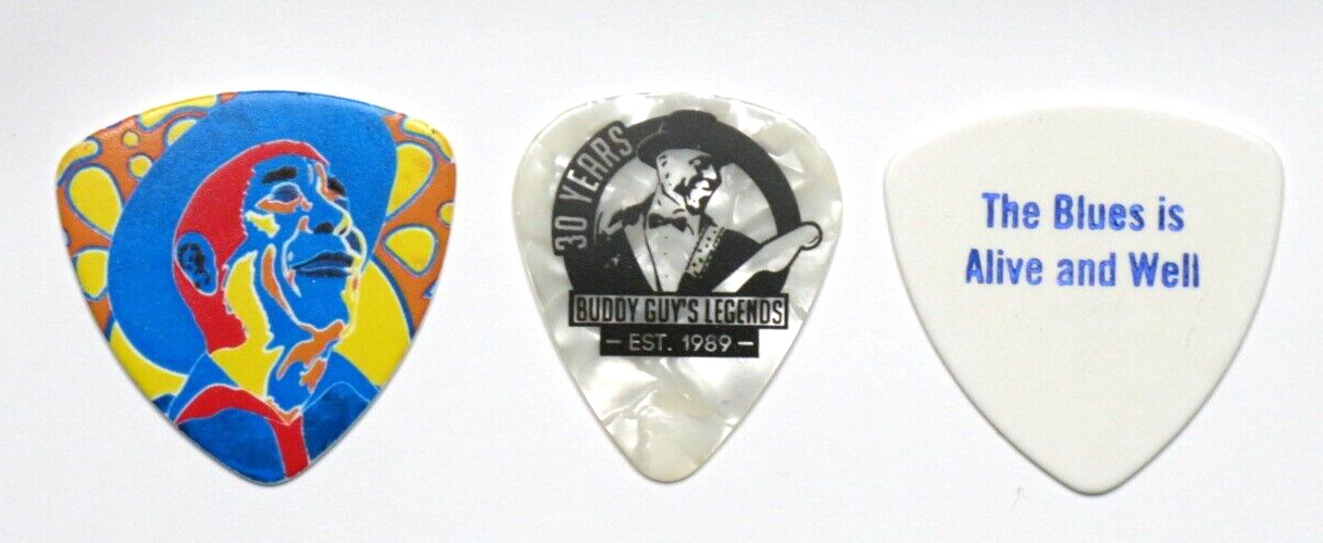 Buddy Guy Signature Guitar Pick - Total of 3 Picks