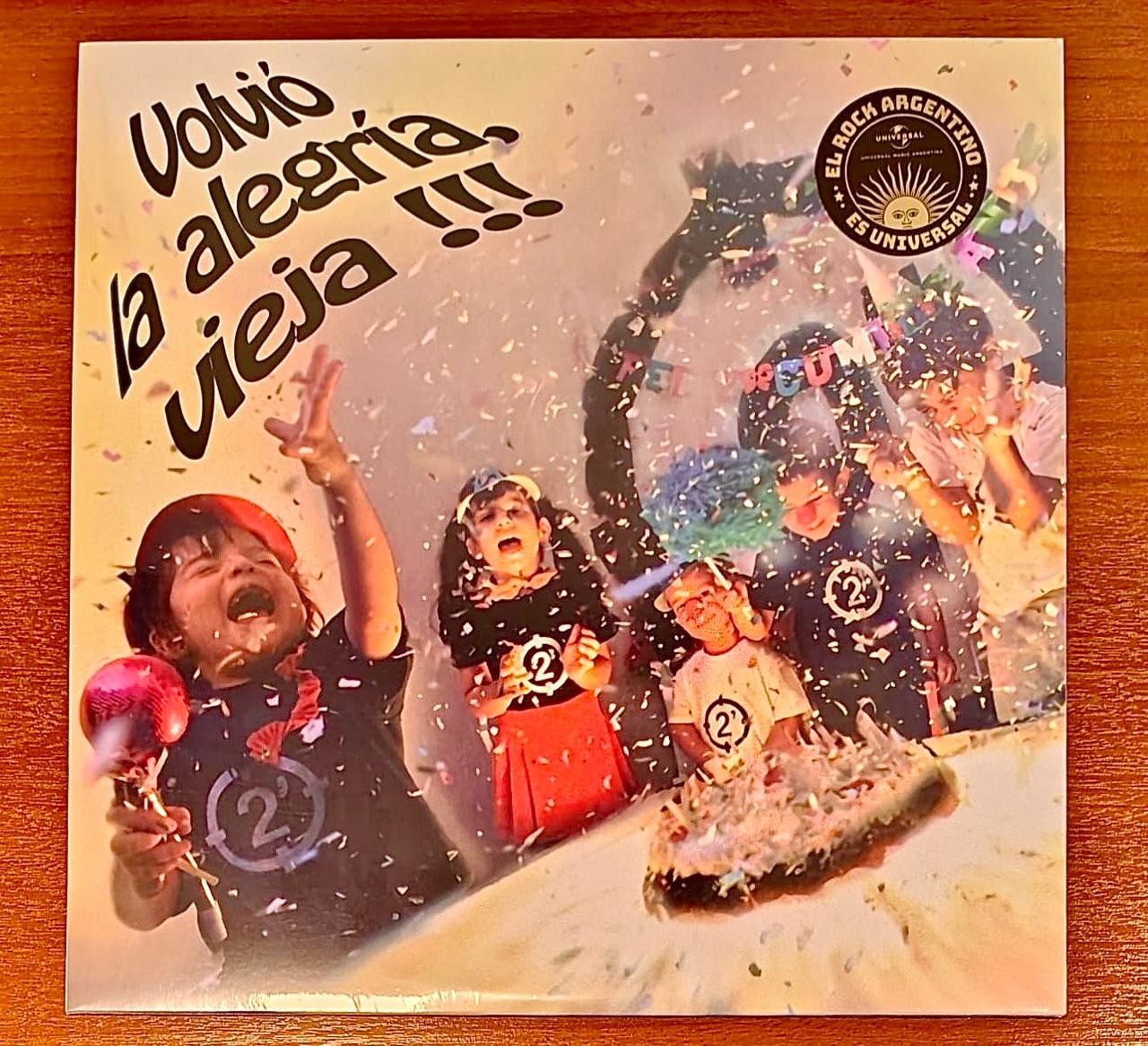 2 MINUTOS - VOLVIO LA ALEGRIA VIEJA (New Reissue GREEN LP Sealed Vinyl) ARG