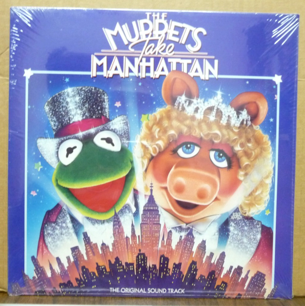 THE MUPPETS Take Manhattan ORIGINAL Soundtrack 1984 Vinyl LP WB 25114 SEALED
