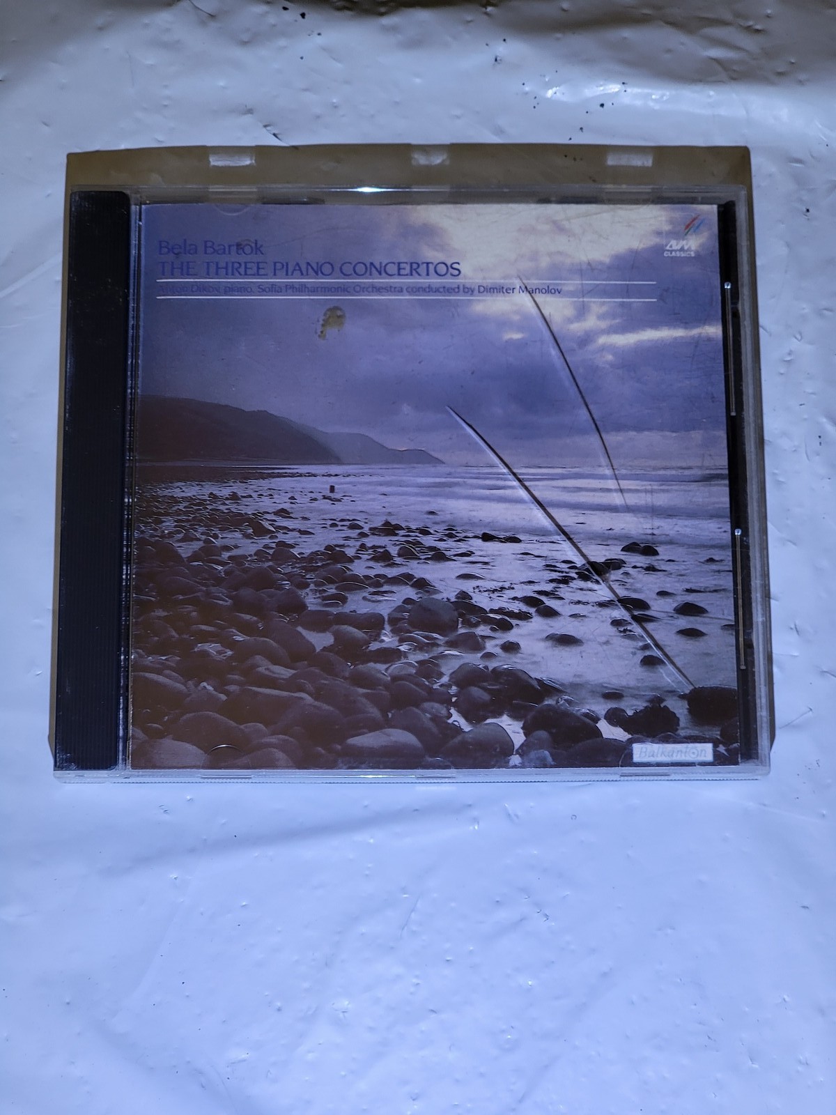 Bela Bartok The Three Piano Concertos AVM Classics CD Anton Dikov Steve Hoffman