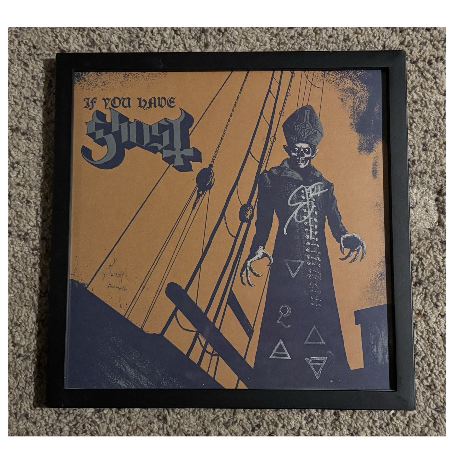 SIGNED Ghost - If You Have Ghost Vinyl Record LP Papa Emeritus 3 Era and Ghouls