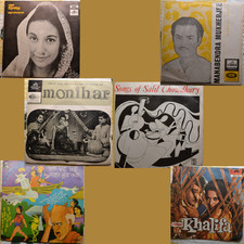 Indian Bengali EP Lot – Hemanta, Lata, Salil, Tagore, Nazrul – VG to VG+ picture