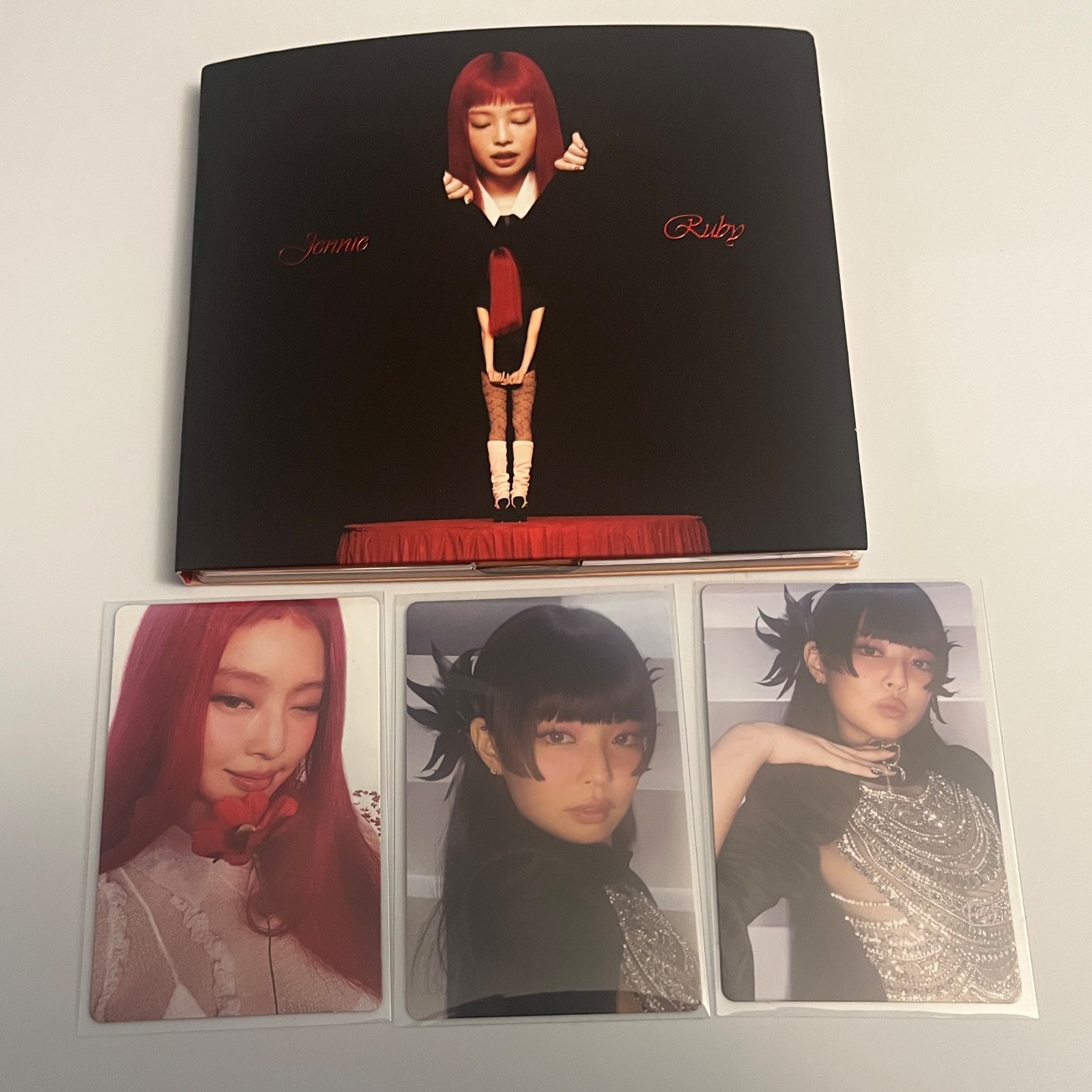 BLACKPINK JENNIE Ruby CD with Target Exclusive Photocard