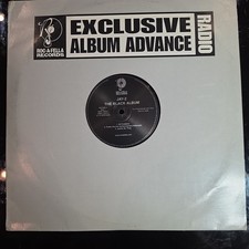 JAY-Z - The Black Album - 2003 EXCLUSIVE ALBUM ADVANCE RADIO PROMO 2xLP Clean picture