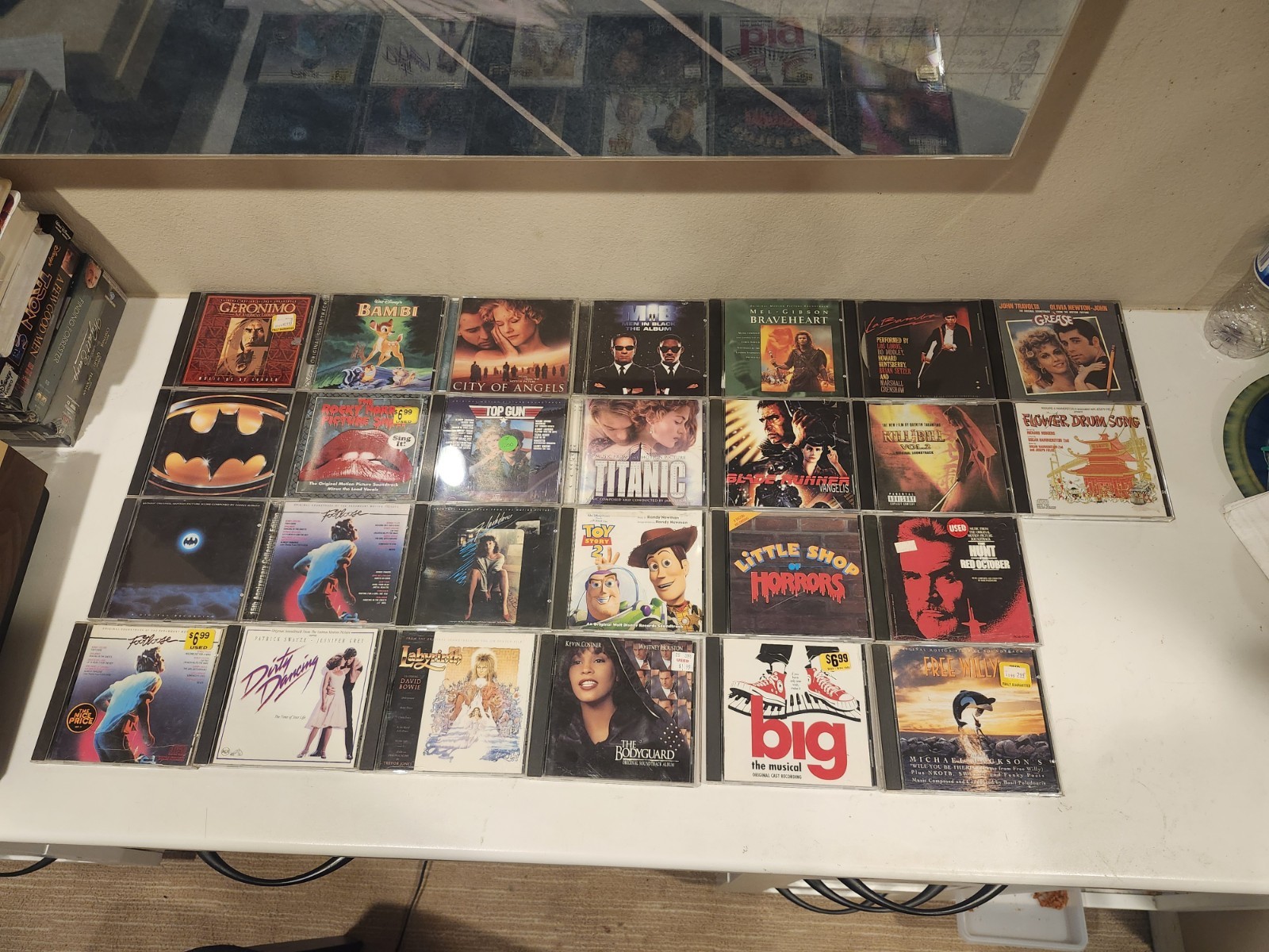 Lot of 26 Vintage Movie & Musical Soundtracks on CD  1980s 1990s