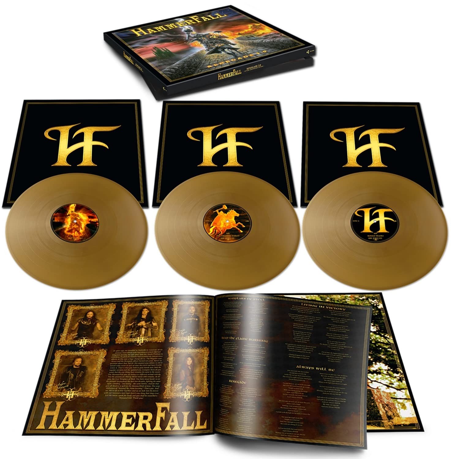 Hammerfall Renegade 2.0 Gold (Vinyl)