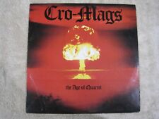 Cro-Mags The Age Of Quarrel vinyl LP picture