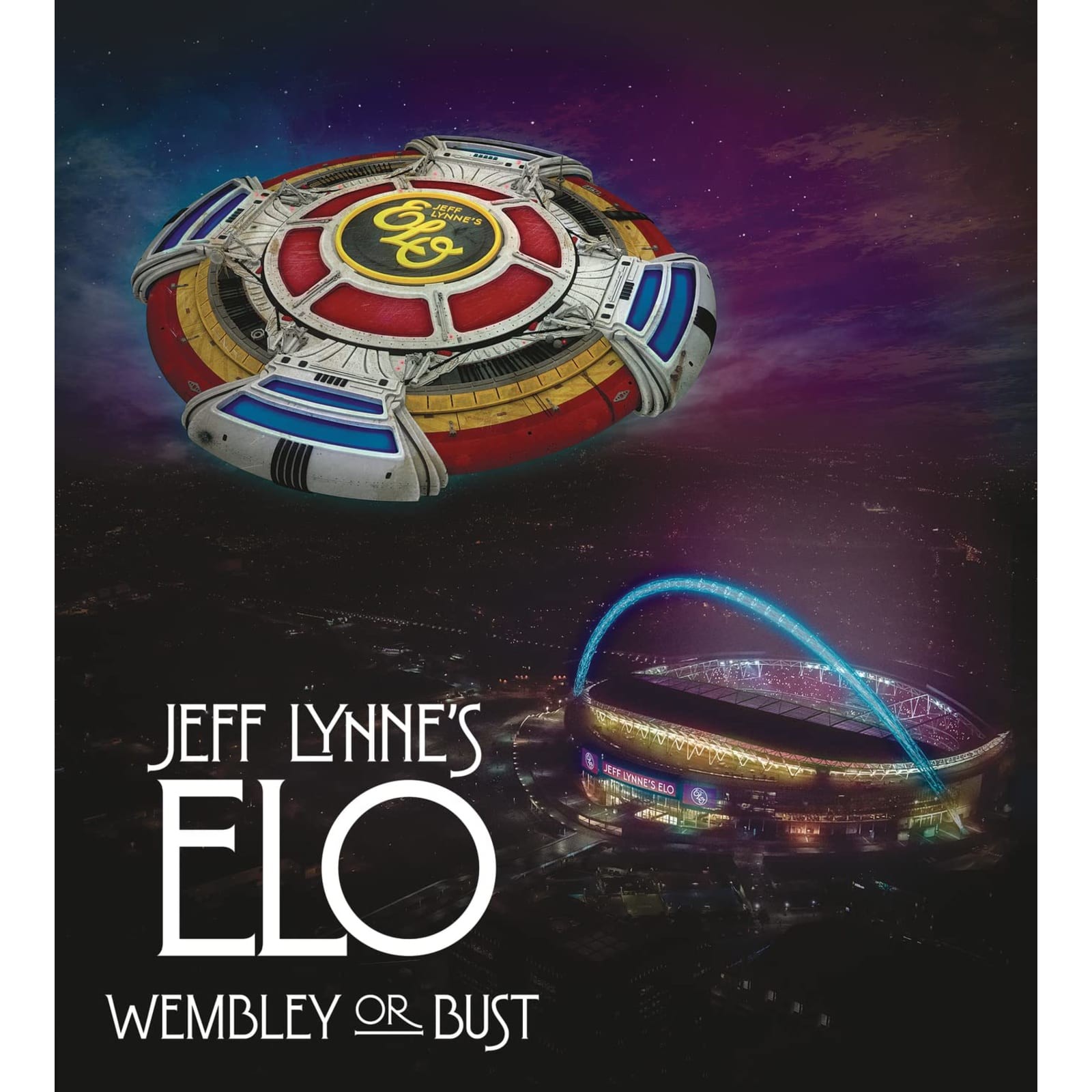Jeff Lynne's ELO Wembley or Bust 2 CD 1 Blu-Ray