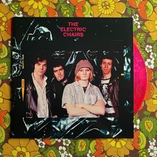 The Electric Chairs S/T Vinyl LP Record 2021 Pink Translucent Radiation NM picture