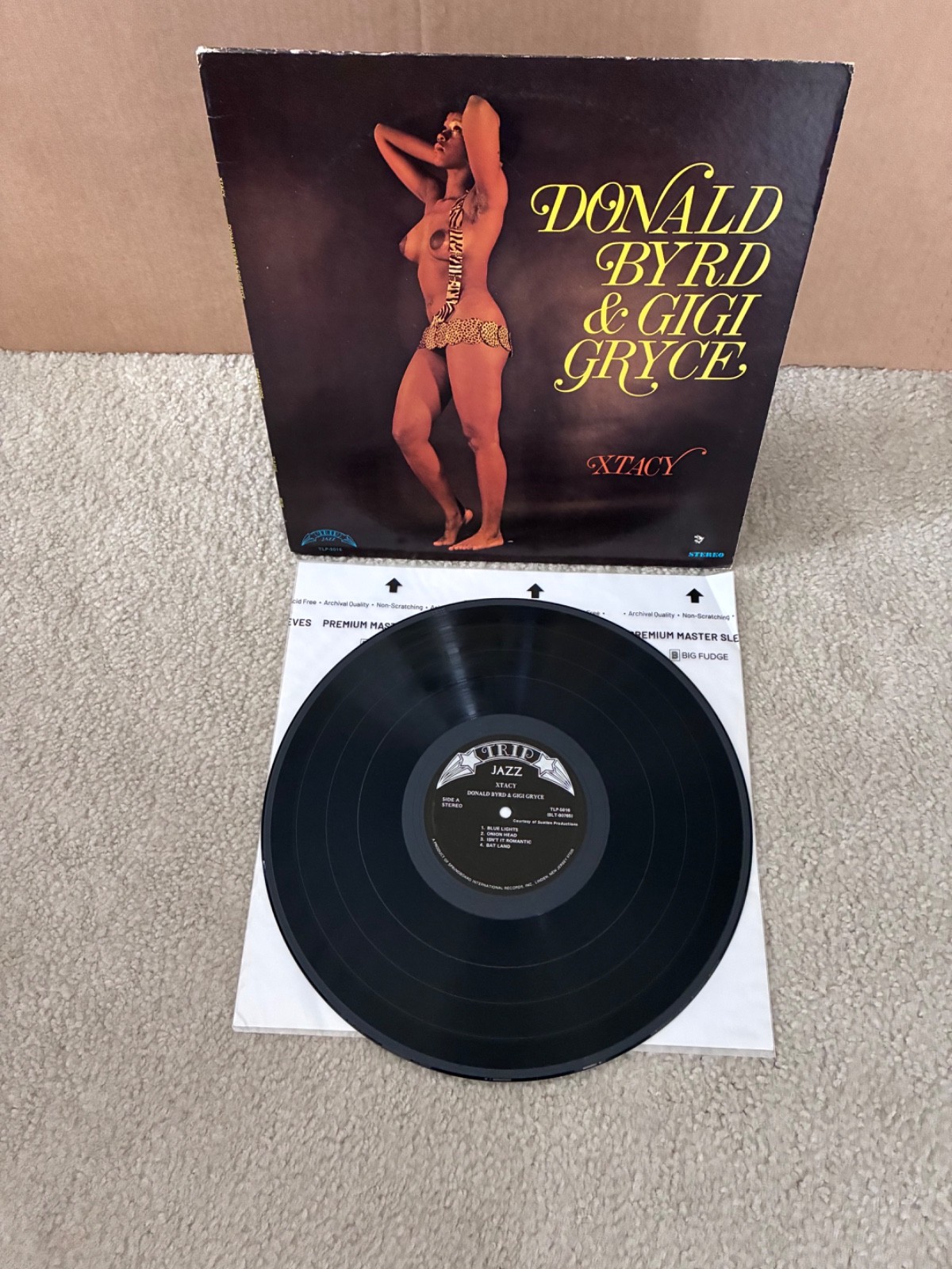 Donald Byrd & Gigi Gryce - XTACY- 1974 Reissue - Trip Jazz TLP-5016 - stereo -