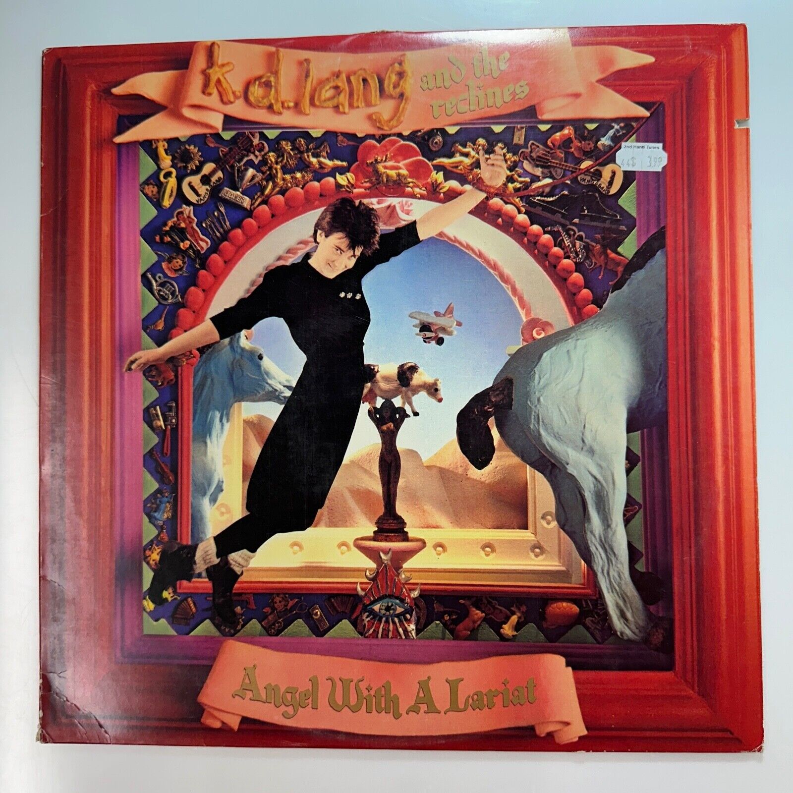 Angel With A Lariat LP Record Vinyl K.D. Lang Sire 25441