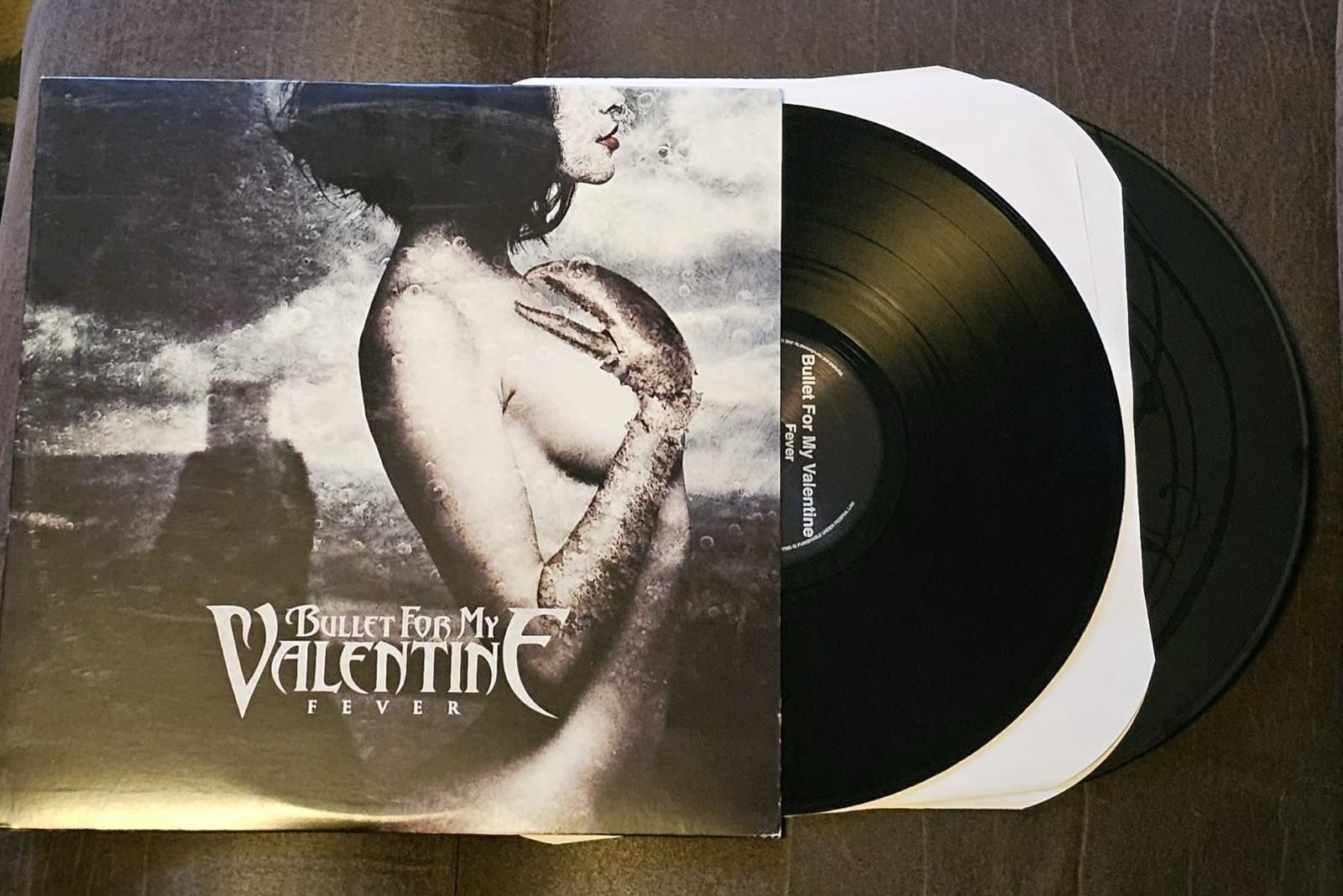 Bullet For My Valentine Fever vinyl record Rare out of print