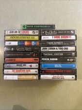 Vintage Cassette Tapes --19 Various Artists Mixed Lot picture