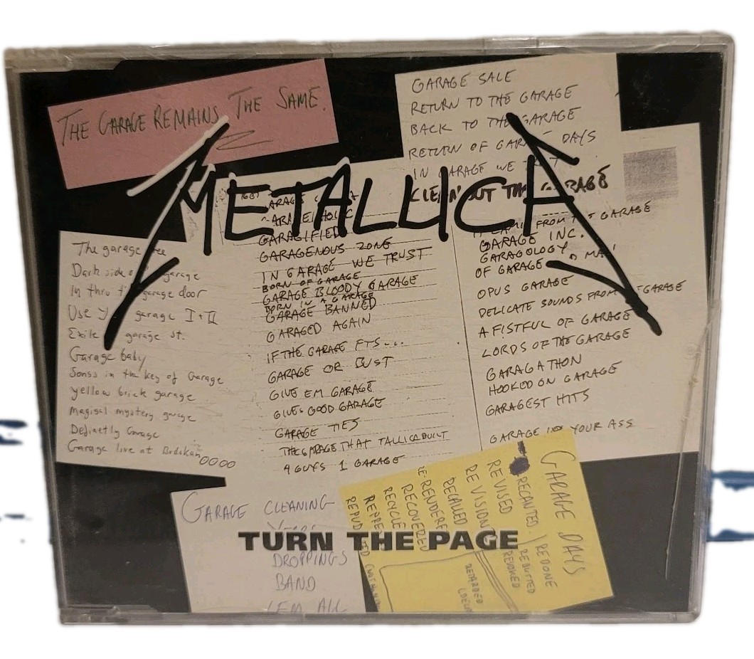 Metallica - Turn The Page - CD - 3 x Track Vertigo
