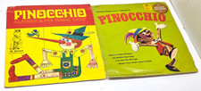 Disney Pinocchio &  Aladdin 45 RPM Vinyl Bundle Golden Records Mr Pickwick picture